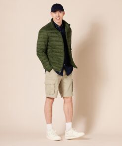 Amazon Essentials Men's Classic-Fit Cargo Short (Available in Big & Tall) 40 Khaki Brown 13 815DqyvjhNL