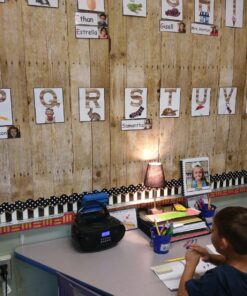 Fadeless Bulletin Board Paper, Fade-Resistant Paper for Classroom Decor, 48” x 50’, Weathered Wood, 1 Roll 4-Feet by 50-Feet 38 815E8uMKg5L