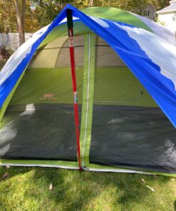 Coleman Evanston Screened Camping Tent, 6/8 Person Weatherproof Tent with Roomy Interior Includes Rainfly, Carry Bag, Easy Setup and Screened-In Porch 8-person Dome Tent 41 815FfghQ70L