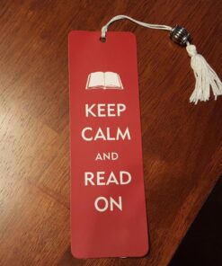 Keep Calm & Read On Beaded Bookmark 10 815GQH5G3nL