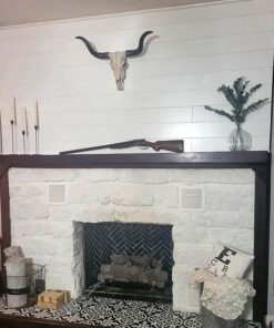 Long Horn Cow Skull Wall Hanging Longhorn Steer 23 815GTcr EzL