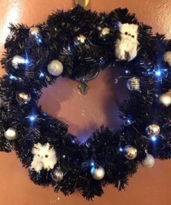 Kurt Adler C2289 5.1" Silver Hanging Owl Christmas Ornament 2 Assorted 38 815IDIujZFL