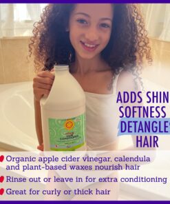 California Baby Calming Hair Conditioner | 100% Plant-Based Ingredients | Softens & Detangles | Lavender Scent | Conditioner For Dry Hair | Allergy-Friendly | Baby Conditioner & Kids Conditioner | 251 mL / 8.5 oz. 11 815IesBGuVL
