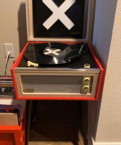 Crosley CR6233D-RE Dansette Bermuda Portable Vinyl Record Player Turntable with Aux-In and Bluetooth, Red 24 815IkKGHYrL