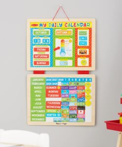 Melissa & Doug My First Daily Magnetic Activities Calendar For Kids, Weather And Seasons Calendar For Preschoolers and Ages 3+ (Pack of 1) 32 815JQeUtjSL