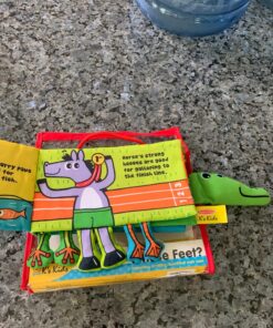 Melissa & Doug Soft Activity Baby Book - Whose Feet?, 2000+ toys - 1 EA, Multi color 29 815M zTV9TL 2