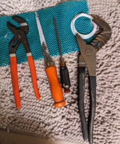 Fluidmaster 400AKR Universal All in One Toilet Repair Kit for 2-Inch Flush Valves, Easy Install 33 815MMy7nbwL