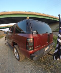 Thin Blue Line Flag - 3X5 Foot with Embroidered Stars and Sewn Stripes - Black White and Blue American Police Flag Honoring Law Enforcement Officers - 3x5 Inch Waterproof Decal Included Blue,White 38 815MSbRBbHL