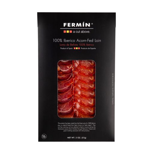 Fermin Sliced Iberico de Bellota Pork Loin, 2 oz