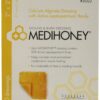 Derma Sciences 31022 Medihoney Calcium Alginate Dressing, 2" Width x 2" Length (Pack of 10) 42 815Or1JkSPL