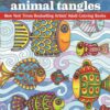 Angela Porter's Zen Doodle Animal Tangles: New York Times Bestselling Artists' Adult Coloring Books Paperback, Coloring Book 5 815Q1s6jRzL