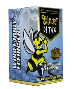 Stinger Detox Whole Body Cleanser 1 Hour Extra Strength Drink, Liquid– Blue Raspberry – 8 FL OZ 27 815QUpTY2GL