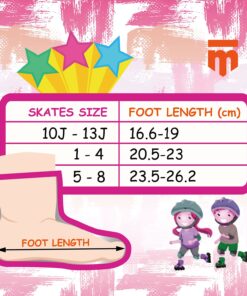Mongoose Girl's Quad Roller Skates Large 9 815QVSppe1L