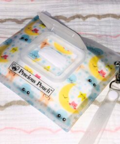 Precious Pouch Best Refillable Wet Wipe Dispensers. Portable, Lightweight and Travel Friendly. (Twinkle Little Star, 2 Extra Large+1 Mini Pouches) Large + Mini Set Twinkle Little Star 10 815RkTrndnL