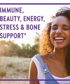 Alternative view of New Chapter Women's Multivitamin Advanced Formula for Stress, Bone, Immune, Beauty & Energy Support, Higher Levels of Whole-Food Fermented Essential Nutrients for Women + Iron + Vitamin D3, 120 Count 120 Count (Pack of 1)