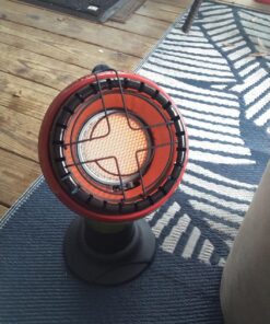 Mr. Heater F215100 MH4B Little Buddy 3800-BTU Indoor Safe Propane Heater With Portable|Low-Oxygen Safety Shutoff|Tip-Over Protection|Lightweight, Medium , Black/Red 45 815UIc21XOL