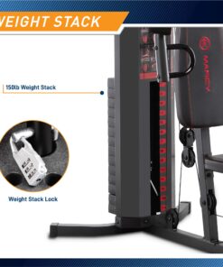 Marcy 150-lb Multifunctional Home Gym Station for Total Body Training MWM-990 23 815VsrhcGpL