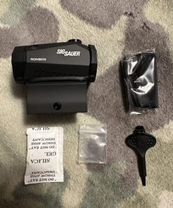Sig Sauer Romeo5 1X20mm Tactical Hunting Shooting Durable Waterproof Fogproof Illuminated 2 MOA Red Dot Reticle Gun Sight, Picatinny Mount Included 54 815VupvtoKL
