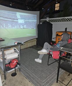 WiFi Projector for iPhone, ELEPHAS 2023 Upgraded Mini Projector with Tripod & Carry Bag, Full HD 1080P Supported, 200" Display Portable Projector, Compatible with iOS/Android/Windows/TV Stick/HDMI/USB S 25 815X3R6ZPL