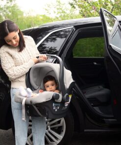 MESA V2 Infant Car Seat- Jake (Charcoal) + Base for MESA/MESA V2 Jake (Charcoal) 18 815XSL1AapL