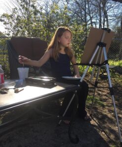 MyArtscape Pocket Paint Brush Set - 7 Artists' Paintbrushes for Watercolor, Acrylic and Oil Painting - Set 1 - Quality Art Supplies Pocket Paint Brushes 001 23 815XdazMf2L