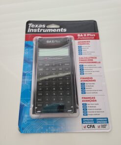 Texas Instruments BA II Plus Professional Financial Calculator Silver 9.8 Inch 22 815ZSg05uvL