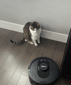 Shark AV2501S AI Ultra Robot Vacuum, with Matrix Clean, Home Mapping, 30-Day Capacity HEPA Bagless Self Empty Base, Perfect for Pet Hair, Wifi, Dark Grey 30 Day Capacity 43 815Zu4E1gWL