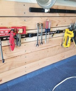 12" Magnetic Tool Holder Strip - A Tool Magnet Bar for Garage Organization, Shop Organization, and Workbench Accessories - Best Gift for Men - Easy To Install in Workshop - Mounting Screws Included. 4 41 815ZzAhkf5L