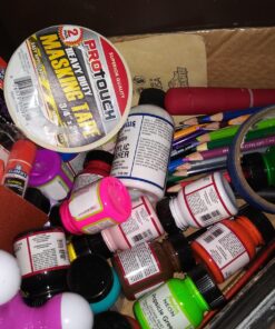 Angelus Neon Acrylic Paint Starter Kit, 6 Pack for Shoes, Boots, Bags, Furniture, Shirts, & More 32 815aATit3ML