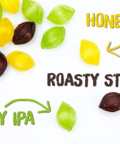 BREW CANDY | Hoppy IPA + Roasty Stout + Honey Ale | Great Craft Beer Gift for Beer Drinkers and Candy Lovers | Perfect for the Man Cave, Brewery, Office, or Home | MADE IN USA Brew Candy 6 815e2VEVIOL