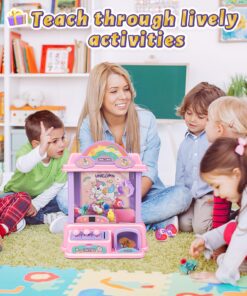 Amy&Benton Claw Machine for Kids Grabber Arcade Crane Vending Toy with Prizes for Girls Unicorn 31 815eDALGU9L