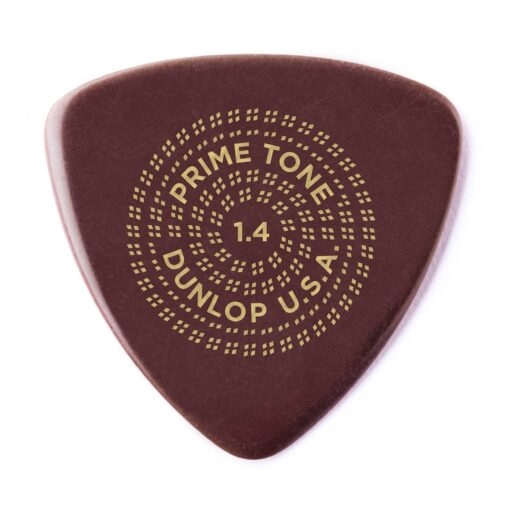 Dunlop Primetone Triangle 1.4mm Sculpted Plectra (Smooth), 3 Pack