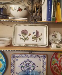 Portmeirion Botanic Garden Dinner Plate | Set of 6 Dinner Plates | Assorted Floral Motifs | Dishwasher, Microwave, & Oven Safe | 10.5 Inch | Made in England 23 815gLtCJqTL 1