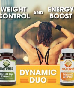 Thyroid Support Complex With Iodine For Energy Levels, Weight Loss, Metabolism, Fatigue & Brain Function - Natural Health Supplement Formula: L-Tyrosine, Selenium, Kelp, Bladderwrack, Ashwagandha, etc 19 815h7w493lL
