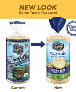 Lundberg Organic Brown Rice Cakes Lightly Salted, 8.5 Oz 8 815iNtub2qS