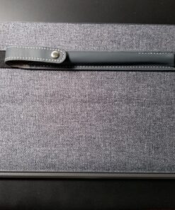 MoKo Pencil Case Fit Apple Pencil (USB-C), Apple Pencil 1st/2nd Generation, Elastic Band Detachable Stylus Pens Pocket Protective Pouch for 9.7"-12.9" Tablet, Space Gray 57 815jKq4rYGL