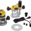 DEWALT Router Fixed/Plunge Base Kit, Variable Speed, 12-Amp, 2-1/4-HP (DW618PK) 15 815lPWdAfEL