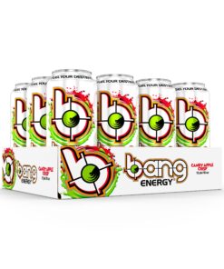 Bang Energy Candy Apple Crisp, Sugar-Free Energy Drink, 16-Ounce (Pack of 12) 21 Fl Oz (Pack of 12) 9 815njpSiwKL 1