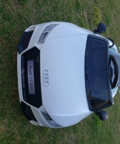 Costzon Kids Ride On Car, 12V Licensed Audi TT RS, Battery Powered Electric Ride On Vehicle w/Parental Remote Control, MP3, Lights, Horn, Opened Doors, High/Low Speeds, White 33 815o8Ao1PfL