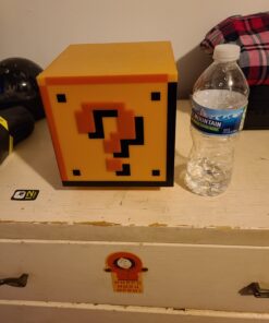 Paladone Super Mario Brothers Question Block Lamp, Light Up Figure Classic 40 815oMQIunDL