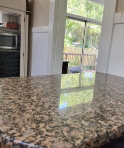 Granite Gold Polish Spray, Streak-Free Shine for Granite, Quartz, Marble, Travertine, Natural Stone Countertops, 24 Fl Oz (Pack of 1) 24 Fl Oz (Pack of 1) 31 815pb4lbu4L