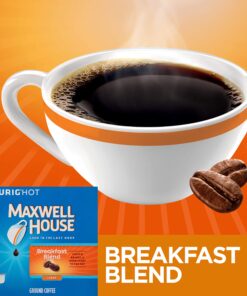 Maxwell House Breakfast Blend Coffee, K-CUP Pods, 72 count (4 Packs of 18) 18 Count (Pack of 4) 6 815ppb9m74L
