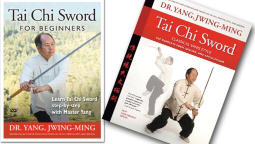 Bundle: Tai Chi Sword for Beginners DVD and Book BUNDLE (YMAA) Tai Chi Master Dr. Yang, Jwing-Ming