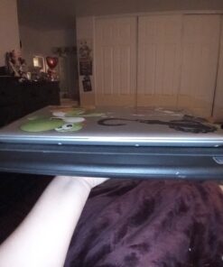 TECKNET Laptop Cooling Pad, Portable Ultra-Slim Laptop Cooler, Gaming Cooling Pad Stand with 2 USB Powered Fans Wind Speed Adjustable, Fits 12-16 Inches (Blue) Blue 51 815qJTtTkZL