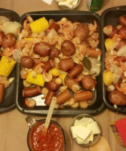 Bayou Classic 1118 32-qt Stainless Steel Turkey Fryer Perfect For Frying Up To 18-lb Turkeys Includes Perforated Poultry Rack and Lift Hook 12-in Stainless Thermometer 1-oz Seasoning Injector 53 815qL9fxy9L