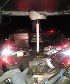 Partsam 5 Pcs 3.8" 6 LED White Side Marker Clearance Light for Trailer Trucks RV Camper Motorcycles, Utility Boat Marine Interior Strip Light Courtesy/Deck Light for Pontoon Kayak Yacht Sailboat 12V 24 815qNlmKnHL