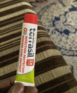 Terrasil Wound Care - 3X Faster Healing, Infection Protection Ointment for bed sores, pressure sores, diabetic wounds, ulcers, cuts, scrapes, and burns (14 gram tube) 34 815rjHXBDIL