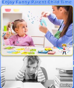 KOKODI Toddler Toys for Boys 2 3 4 5 Year Old Gifts, Speech Therapy Toys, Talking Flash Card 224 Sight Words, Montessori Learning Educational Sensory Toys for Autistic Children Toddler Age 2-5 Blue Toys 10 815sbxPeTdL