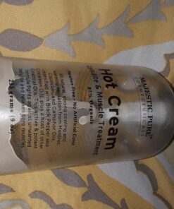 MAJESTIC PURE Hot Cream | Skin Tightening Sweat Cream, Cellulite Cream for Thighs and Butt | Moisturizing Cream for Women & Men | 9 Oz 35 815swOqY9pL