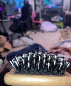 Bsisme Hair Brush-Boar Bristle Hairbrush with Detangling Pins Wooden Paddle Detangler Hairbrush for Women Men Reduce Frizz Dry Restore Natural Shine Natural Wood Color 33 815tKbUzCwL